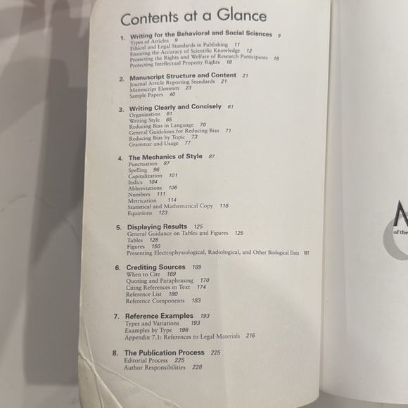 Publication Manual of the American Psychological Association Sixth Edition Book - Picture 12 of 12